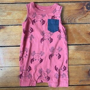 Tea Collection Sleeveless Romper 6-9 Months